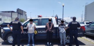 Detenidas tres personas por robo equiparado en Desarrollo San Pablo