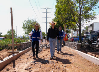 Supervisa Rodrigo Monsalvo obras de infraestructura con inversión superior a los 132 millones de pesos en El Marqués