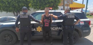“Harry” detenido en la colonia El Sol por robo equiparado