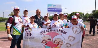 Sistema Estatal para el Desarrollo Integral de la Familia celebra a las y los adultos mayores con un Encuentro Deportivo en Corregidora