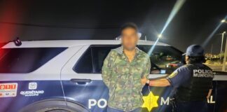Masculino detenido por robo simple en la colonia Palmares