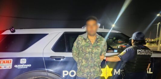 Masculino detenido por robo simple en la colonia Palmares