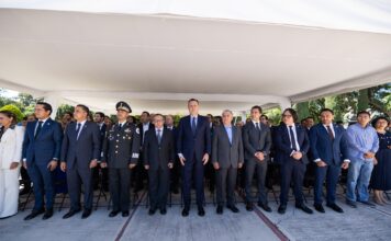 Asiste Gobernador a la toma de protesta de la Comandancia de la XVII Zona Militar