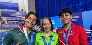 Paranadadores queretanos son medallistas del Para Swimming World Series México 2026