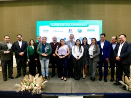 Entrega Marco Del Prete Distintivo SER en San Juan del Río