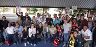 Impulsa Luis Nava red ciudadana preparada para enfrentar emergencias