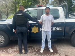 Detenido por delitos contra la salud en la comunidad de Montenegro, Santa Rosa Jáuregui