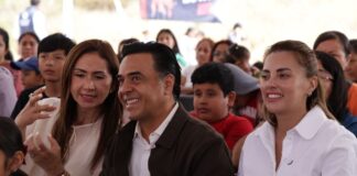 Lleva Luis Nava la estrategia Aquí Contigo a Menchaca para fortalecer la convivencia familiar