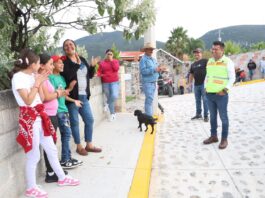 Jairo Morales entrega urbanización de calles Azucenas y Laureles en El Salitrillo