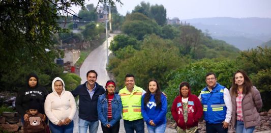Jairo Morales entrega nueva vialidad en Guadalupe II