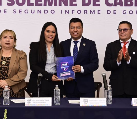 Jairo Morales rinde Segundo Informe ante Cabildo