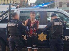 Detenido por portación de arma prohibida en el Centro Histórico