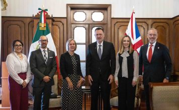 Fortalece Gobernador lazos de cooperación con Reino Unido