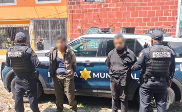 Dos detenidos por allanamiento a domicilio en la colonia Azteca
