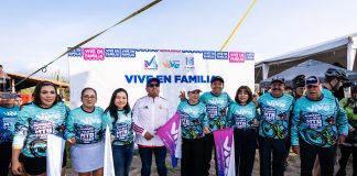 Promueve El Marqués activación física con Rodada MTB en Atongo