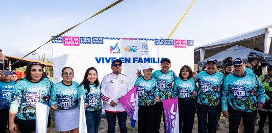 Promueve El Marqués activación física con Rodada MTB en Atongo