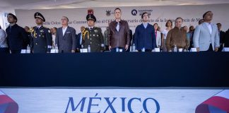 Atestigua gobernador desfile cívico militar conmemorativo por el CCXVI aniversario de la Independencia