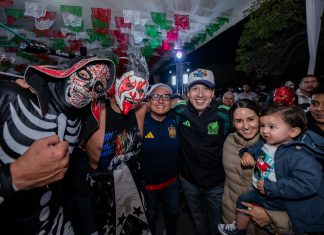 Rodrigo Monsalvo convive con familias durante jornada en La Pradera