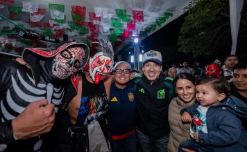 Rodrigo Monsalvo convive con familias durante jornada en La Pradera