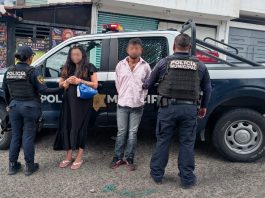 Dos personas detenidas por portación ilegal de arma de fuego en Valle de Santiago