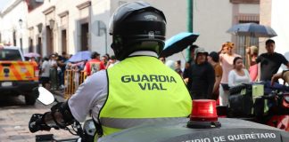 Guardia Vial de la Secretaría de Seguridad Pública Municipal de Querétaro realizó 662 intervenciones en una semana
