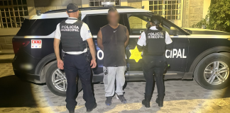 Masculino detenido por violencia familiar en Rinconada La Joya