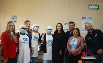 Jairo Morales rehabilita espacio alimentarioen la primaria Cristóbal Colón de Huitrón