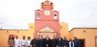 Entrega Jairo Morales entrega rehabilitación de la parroquia de San Miguel Arcángel