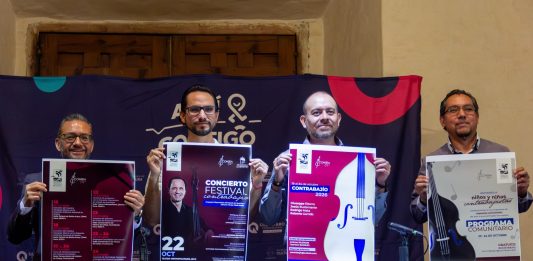 Invita la Orquesta Filarmónica del Estado de Querétaro a concierto dedicado al contrabajo
