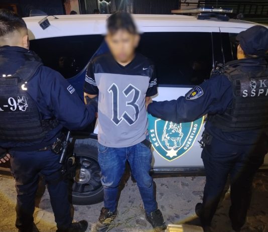 Detenido por robo a transeúnte en la colonia Miguel Hidalgo