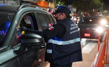 La Secretaría de Seguridad Pública Municipal de Querétaro remitió a 30 personas al Juzgado Cívico durante el operativo Alcoholímetro