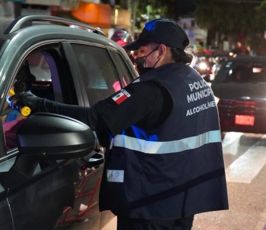 La Secretaría de Seguridad Pública Municipal de Querétaro remitió a 30 personas al Juzgado Cívico durante el operativo Alcoholímetro