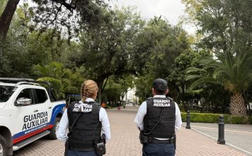 Guardia Auxiliar de la Secretaría de Seguridad Pública Municipal de Querétaro realizó cerca de mil acciones en una semana