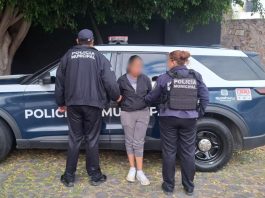 Detenida femenina por robo quebrantando la confianza