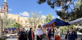 Inaugura López Birlain el Mercadito de Día de Muertos