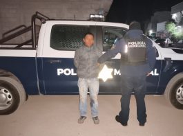 Detenido por incumplir medidas de protección en la colonia Melchor Ocampo