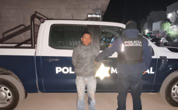 Detenido por incumplir medidas de protección en la colonia Melchor Ocampo